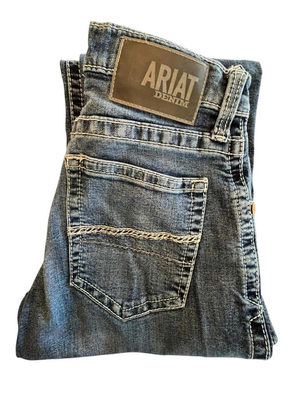 ARIAT M4 Jeans Mens Tag Sz 28/30 Relaxed Hugo Boot Cut Jean 2718.5